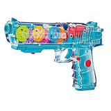 Wholesale Light-Up Mechanical Toy Gun with Music Interactive Play (sold by the piece)