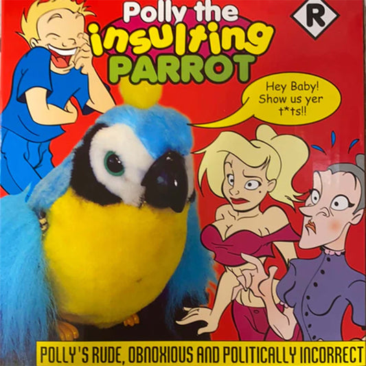 Wholesale Insulting Polly Parrot Motion Activated Talking Parrot Toy (Sold by the piece)