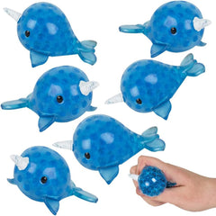 Squeeze Bead Narwhal For Kids In Bulk