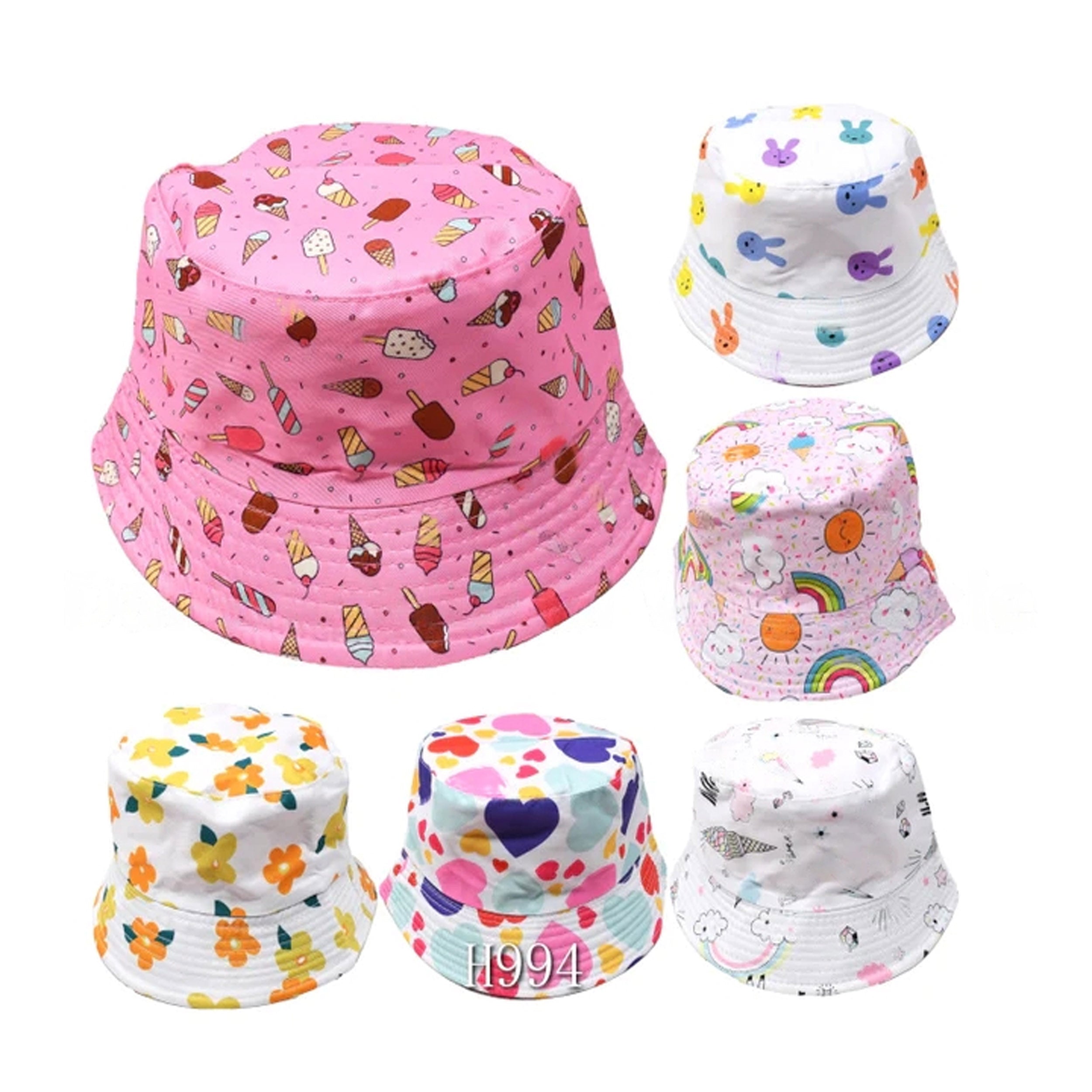 Wholesale Baby Adorable Bucket Hats MOQ-12 pcs