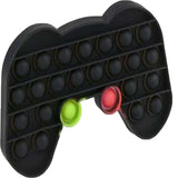 Wholesale 6.5" Video Game Controller Bubble Poppers Silicone Stress Reliever Toy Assorted Colors (sold by the piece )