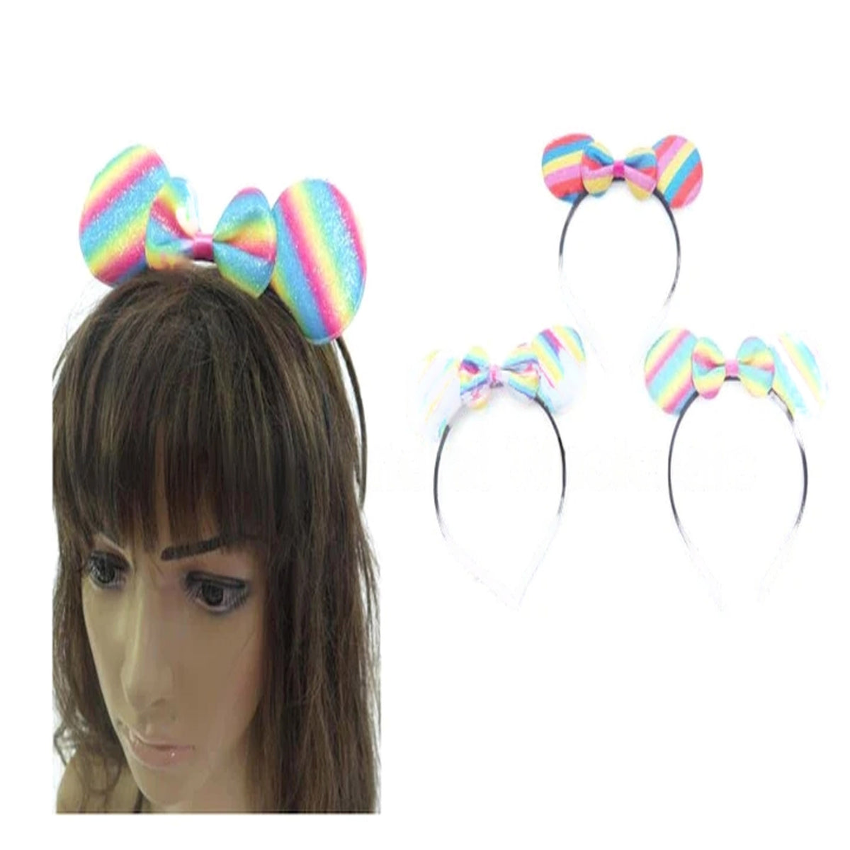 Wholesale Little Girls Mosse Ears Headbands MOQ -12 pcs