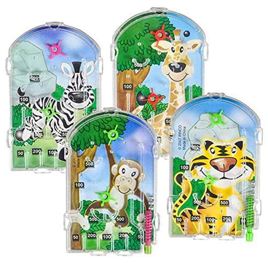 Zoo Animal Pinball Kids Toys In Bulk- Assorted