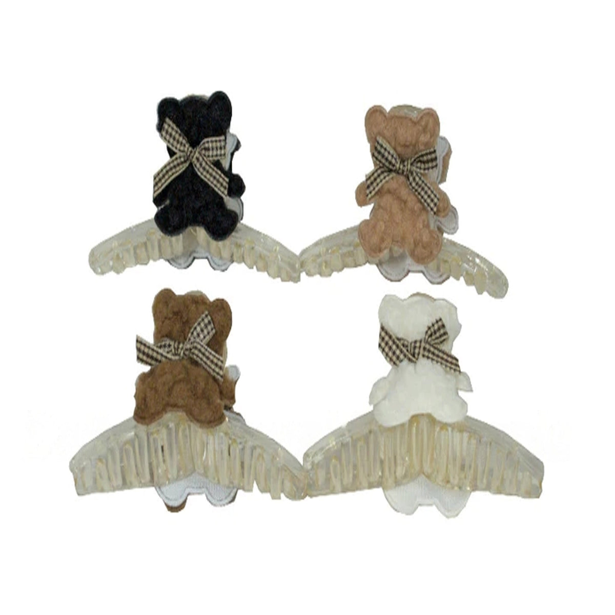 Wholesale Bear Hair Claw Clamps - Assorted