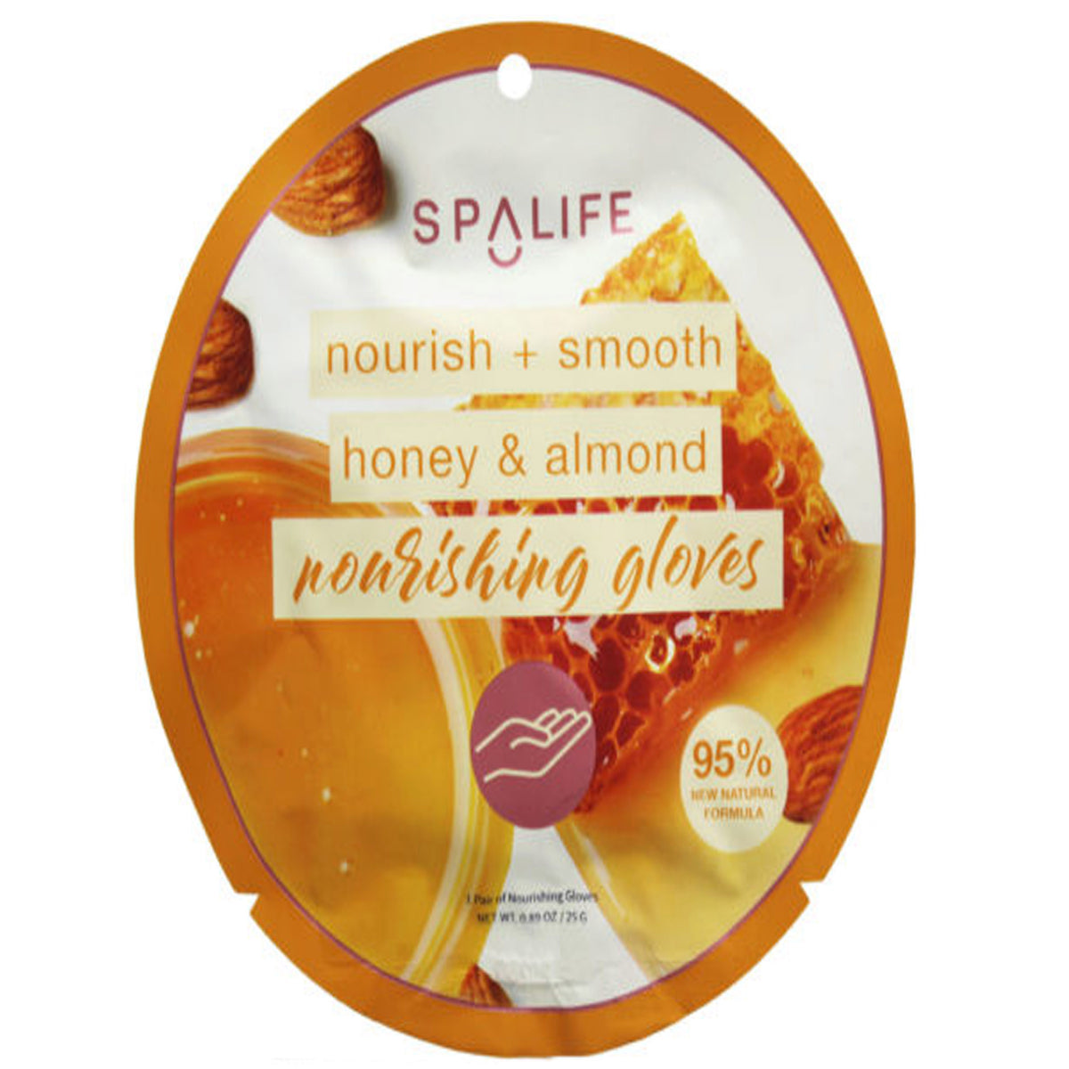 SpaLife Honey and Almond Nourishing Gloves - Silky Moisture for Soft, Youthful Hands MOQ - 20 pcs