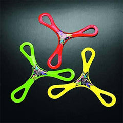 Wholesale Colorful Triangle Boomerang - Fun and Exciting Flying Toy (Sold by the dozen)