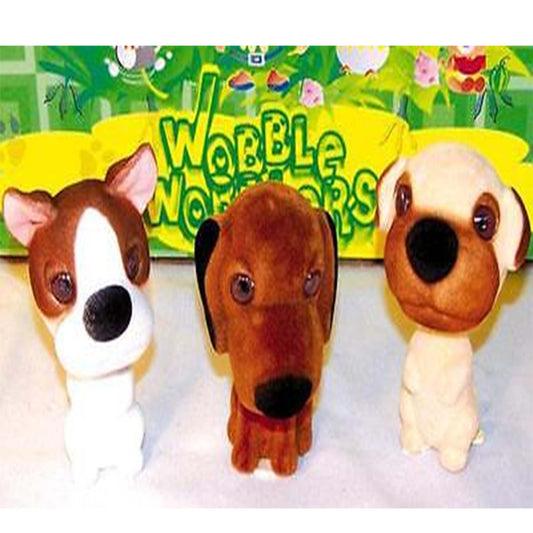 Wholesale Assorted Big Nose Dogs Bobble Head Mutts Fun and Whimsical Collectible Figures! (Sold by the dozen)