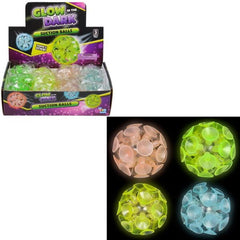 Glow In The Dark Rubber Balls For Kids In Bulk- Assorted