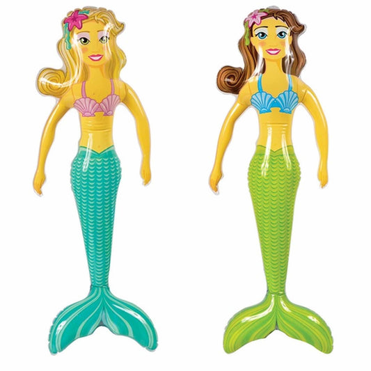 6"inch Mermaid Inflatable Toys - Assorted