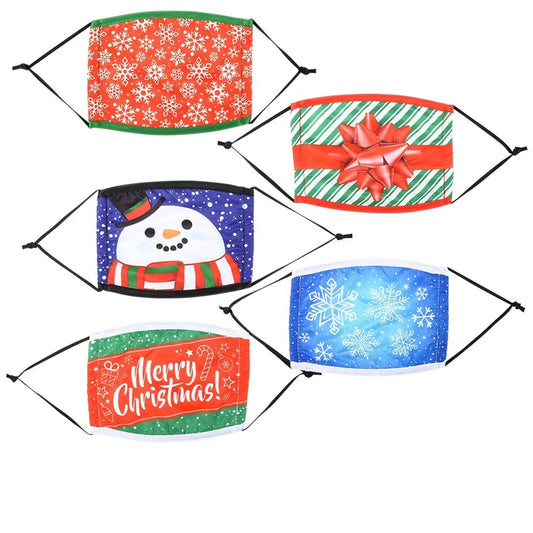 Christmas Holiday Children Face Mask- Assorted