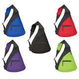 Budget Sling Backpack Assorted In Bulk - Assorted