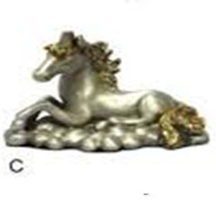 Wholesale Pewter Unicorn Lying Down Figures Magical Collectibles (Sold by the piece)