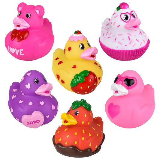 Valentine's Rubber Duck Kids Toy -(Sold By Dozen =$39.99)