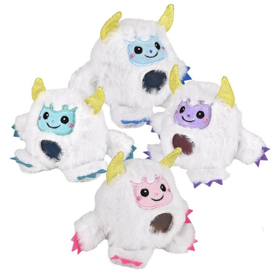 Yeti Squeezy Bead Plush Kids Toys in Bulk - Assorted