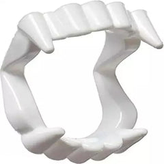 White Vampire Fangs 2 Inches Halloween Costume Accessory Masquerade Party Supplies (MOQ;144)