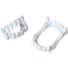White Vampire Fangs 2 Inches Halloween Costume Accessory Masquerade Party Supplies (MOQ;144)