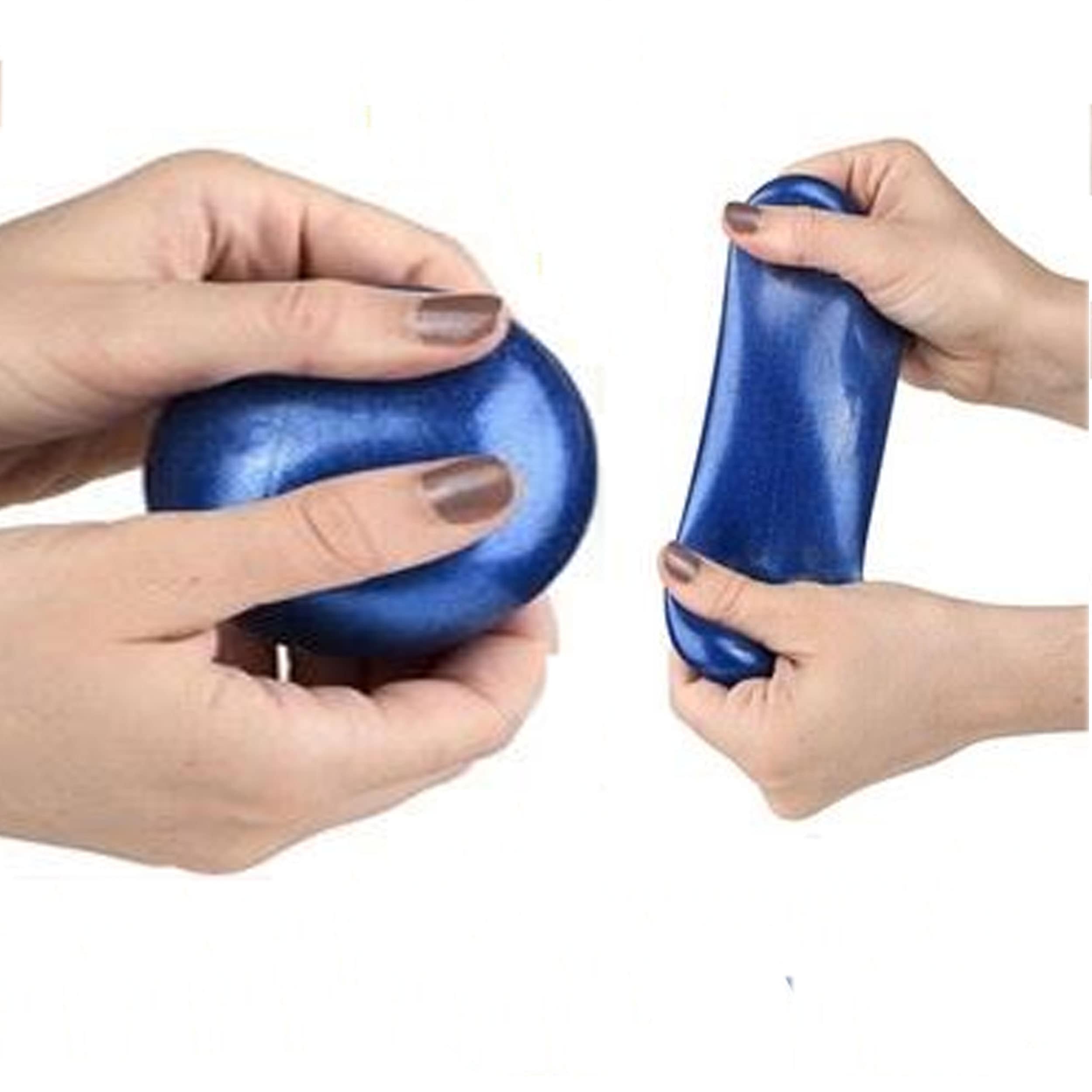 Wholesale Squish Sticky Metallic Ball Relaxing Toy Stress Relief Toy for Kids