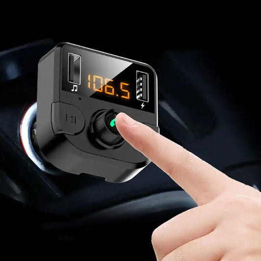 Handsfree, Wireless Call Car Charger, Bluetooth, Mp3 Music, USB Port Charger