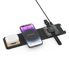 Foldable Wireless Charger Station for Multiple Devices