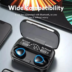 Wireless Earbuds Bluetooth 5.1 With 2000 mah LED
