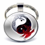 Yin Yang Keychains - Choose Your Style or Assorted *Pick Style* (sold by the piece or assorted  dozen)