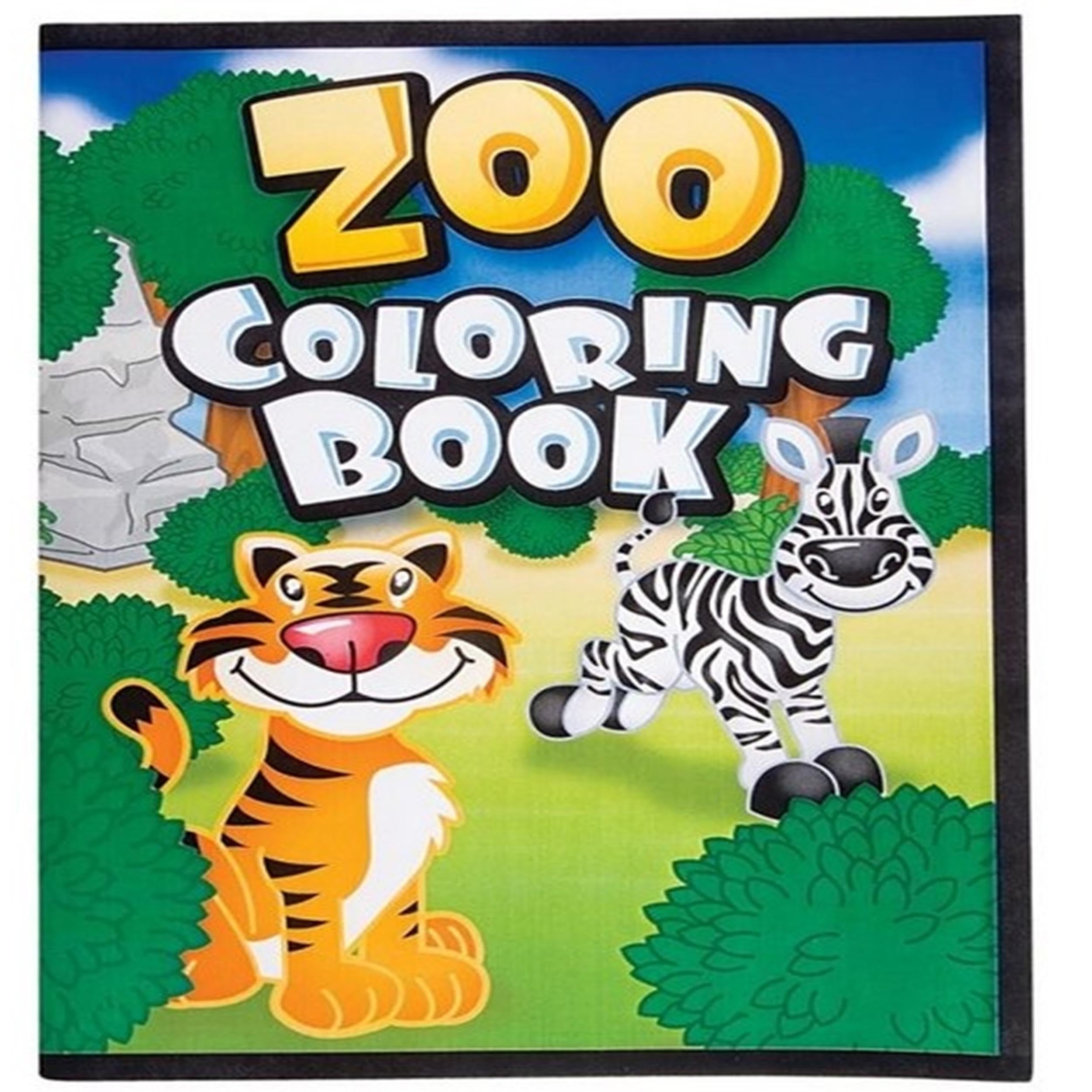 Zoo Animal Coloring Books (1 Dozen=$9.99)