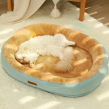 2307GP Kimpets Cat Bed Dog Pet Bed Kennel Non-Slip Winter Warm Small Dog Kennel Sleeping Removed Washed Soft Puppy Cushion Cat Supplies