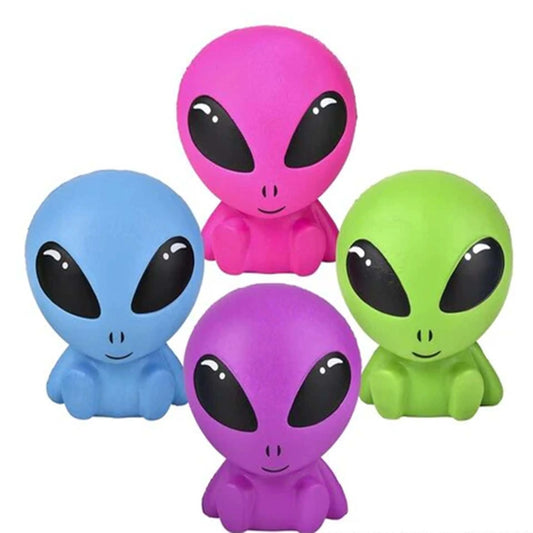 Squeezable Galactic Alien Kids Toys(1 Dozen=$34.99)
