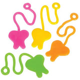 Neon Sticky Tooth kids Toys In Bulk- Assorted