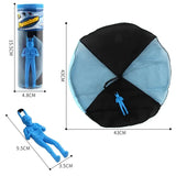 Funny Kids Toy Mini Flying Parachute Funny Kids Toy- Assorted