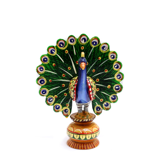 Wooden Peacock For Decoration