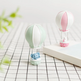 2808TA New Resin Mini Cute Hot Air Balloon Rabbit And Elephant Statue Decoration Sculpture Home Office Desk Ornament Toy Gift