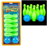 Glow In The Dark Bowling Set  Play Toy for Kids