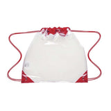 Small Clear Drawstring Backpack In Bulk- Assorted