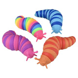 Light-Up Wiggle Sensory Fidget Slug Kids Toy- In Bulk