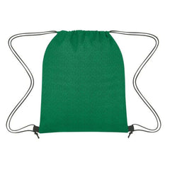 Heathered Non-Woven Drawstring Backpacks In Bulk- Assorted