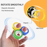 Finger Magnetic Spinner  Ring Fidget Kids Toy- Assorted