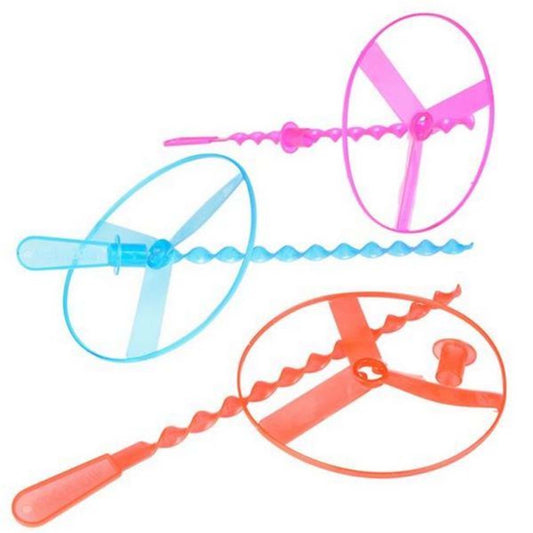 Wholesale Go Fly UFO Saucer Skyward Launcher with a Little Push (Sold In Dozen)