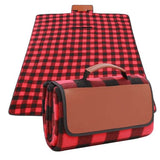 Premium Roll-Up Picnic Blanket In Bulk- Assorted