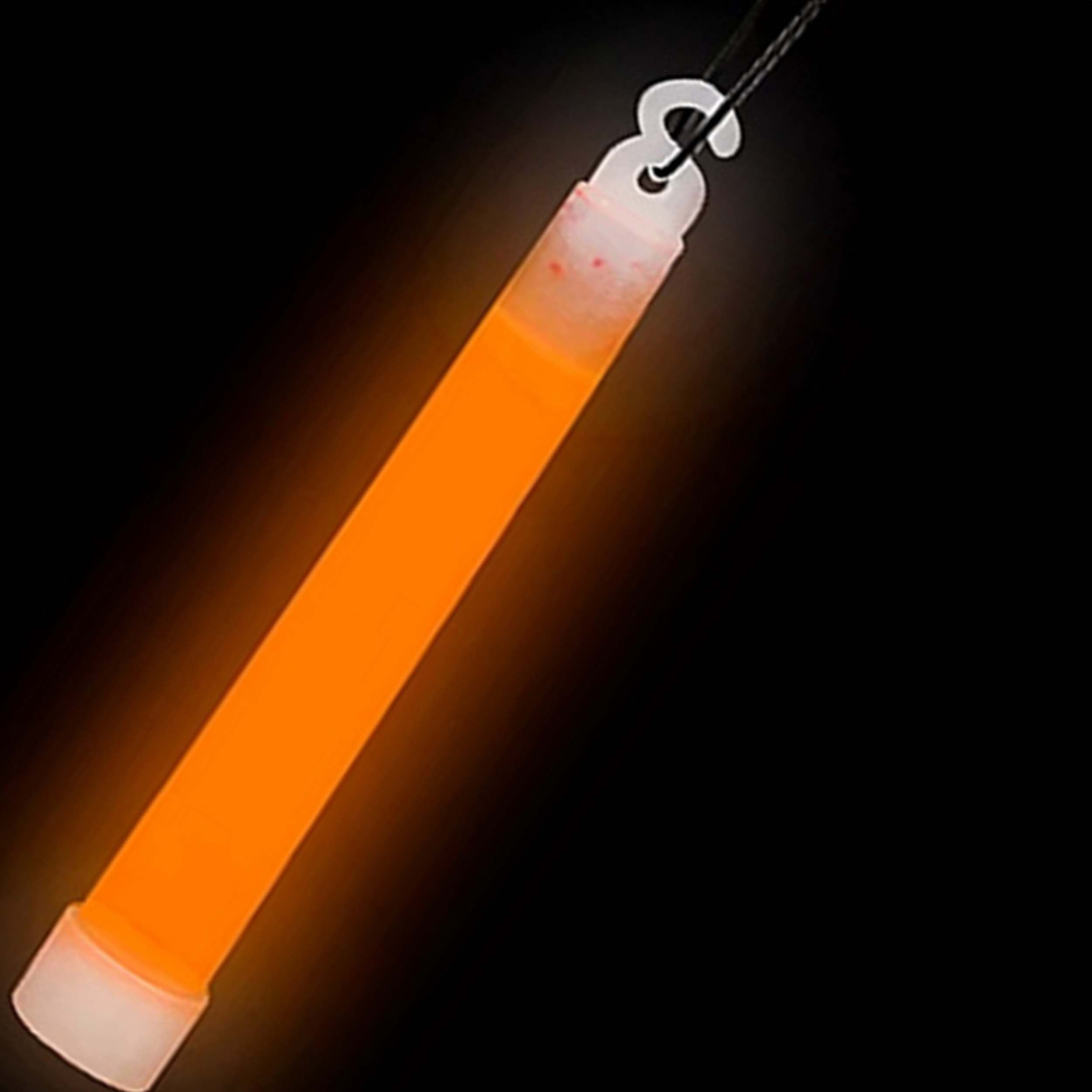 6 Orange Glow Stick