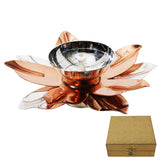 Silver Diya Shaped Like A Flower