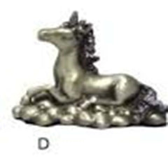 Wholesale Pewter Unicorn Lying Down Figures Magical Collectibles (Sold by the piece)