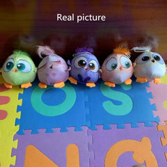 Wholesale New Bird Movie Angry Lovely Bird stuffed animal Plush Toys doll Chicken Pillow Home Decoration Birthday Christmas Gift
