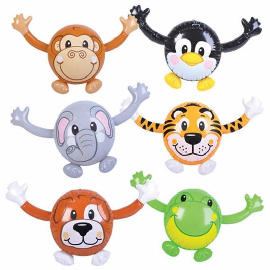 Wholesale Zoo Animals Buddy Design Inflatable Toys for Kids (Sold  by DZ)