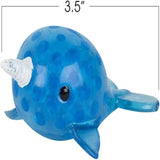 Squeezy Bead Narwhal For Kids In Bulk