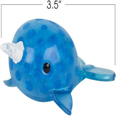 Light-Up Squeezy Bead 5" Narwhal
