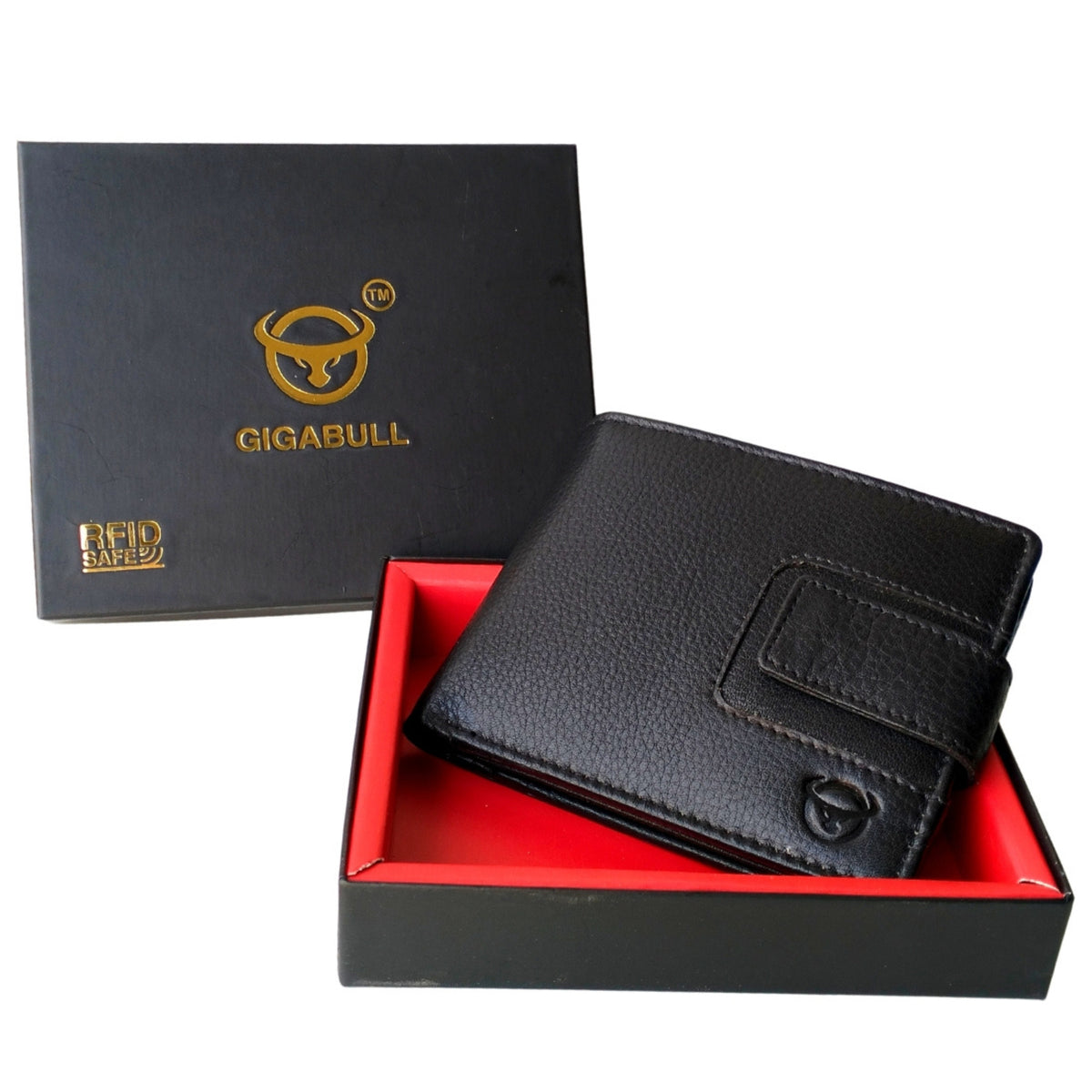 Black Color Blocking Leather Ultra Strong Stitching Wallet With 10 Credit Card Slots I 2 Currency Compartments I 1 Coin Pocket