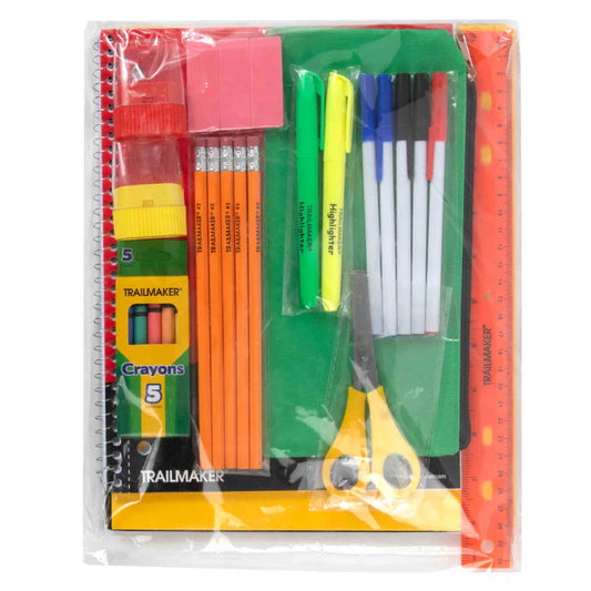 Wholesale School Supply Kit Set 30 PCS For Girls & Boys