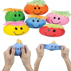 Smiley Stretch Ball kids Toys In Bulk- Assorted