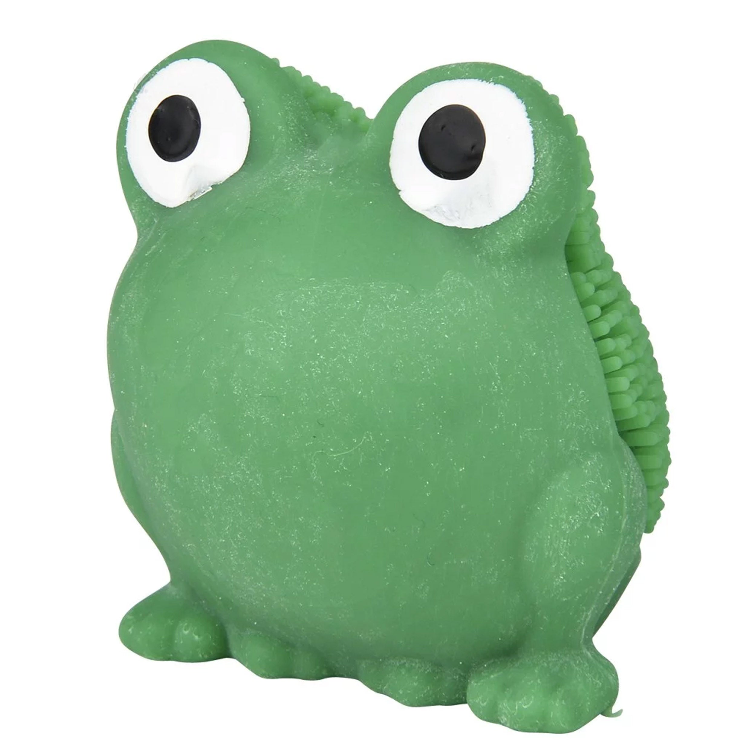 Squishy Spike Frog: Mini Puffer Frog with Soft Rubber Spikes